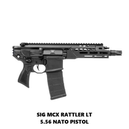 Sig Mcx Rattler Lt 5.56 Nato Pistol, 798681684625, Pmcx556N7Blt