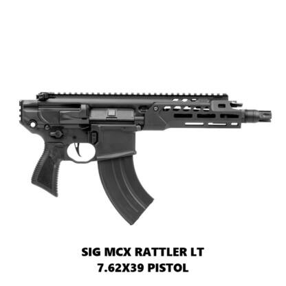 Sig Mcx Rattler Lt 7.62X39 Pistol, 798681682669, Pmcx762R7Blt