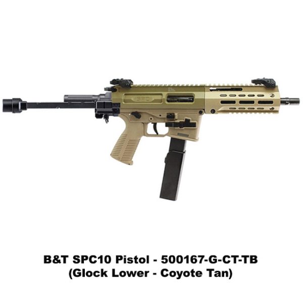 B&Amp;T Spc10, B&Amp;T Spc10 Pistol, 10Mm, Coyote Tan, Bt500167Ctts, For Sale, In Stock, On Sale