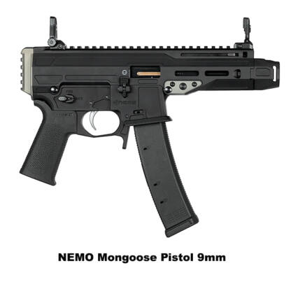 Nemo Mongoose Pistol 9Mm, Mng9Mmc, For Sale, In Stock, On Sale