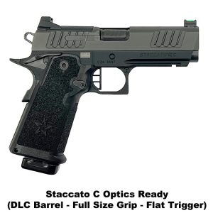 Staccato C, Staccato 2011 C, Staccato C Full Size Grip, DLC Barrel, Flat Trigger, 15-1501-000114, 816781018765, For Sale, in Stock, on Sale