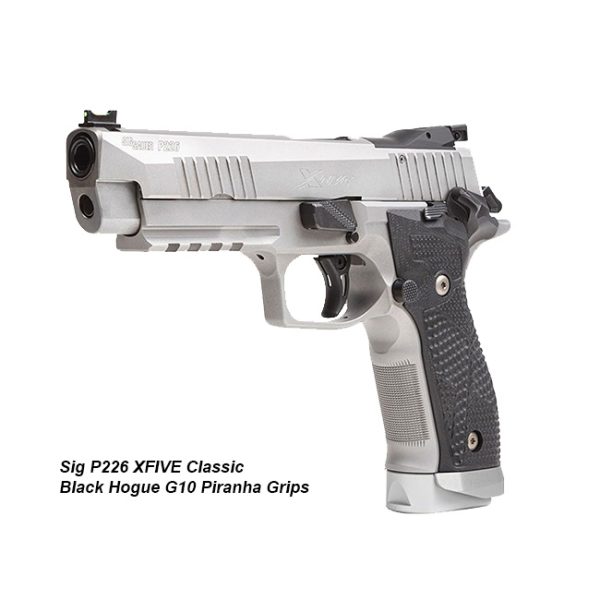 Sig P226 Xfive Classic W/ G10 Piranha Grips, 20 Round, 226X9Stas, 798681662722, For Sale, In Stock, On Sale