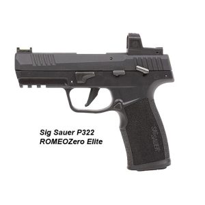 Sig Sauer P322 ROMEOZero Elite, 22LR, Sig 322C-B-RXZE, Sig 798681665815, For Sale, in Stock, on Sale