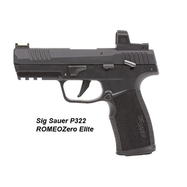 Sig Sauer P322 Romeozero Elite, 22Lr, Sig 322Cbrxze, Sig 798681665815, For Sale, In Stock, On Sale