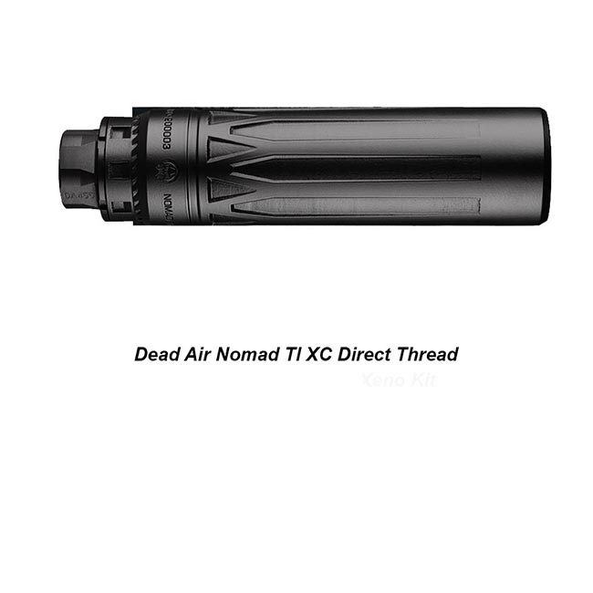 Dead Air Nomad Ti Xc Direct Thread, Nomadtixcdtblk, 81012816229, In Stock, On Sale