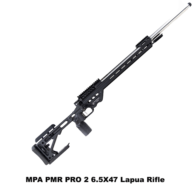 Mpa Pmr Pro 2 6.5X47, Mpa Pmr 6.5X47 Lapua, Mpa Ba Pmr Pro Rifle Ii, 6.5X47, Black, Mpa 6.5X47Pmrproiirhblkpba, For Sale, In Stock, On Sale
