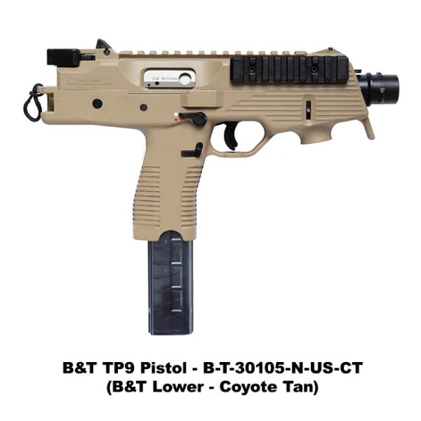 B&Amp;T Tp9, Pistol, Bt30105Nusct, Coyote Tan, Fde, B&Amp;T 840225705713, For Sale, In Stock, On Sale