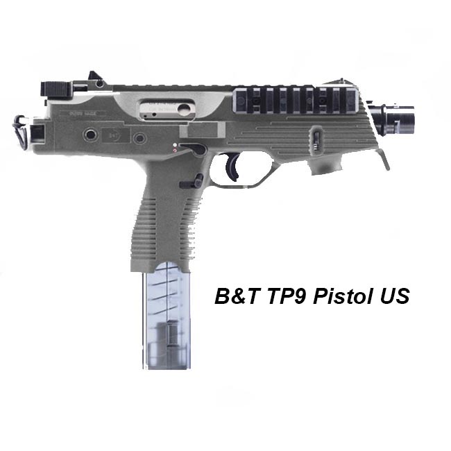 B&Amp;T Tp9 Pistol Us , Bt30105Nussg, Sniper Grey, In Stock, On Sale