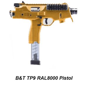 B&T TP9 RAL8000 Pistol, BT-30105-N-RAL-KIT, 840225717372, in Stock, on Sale