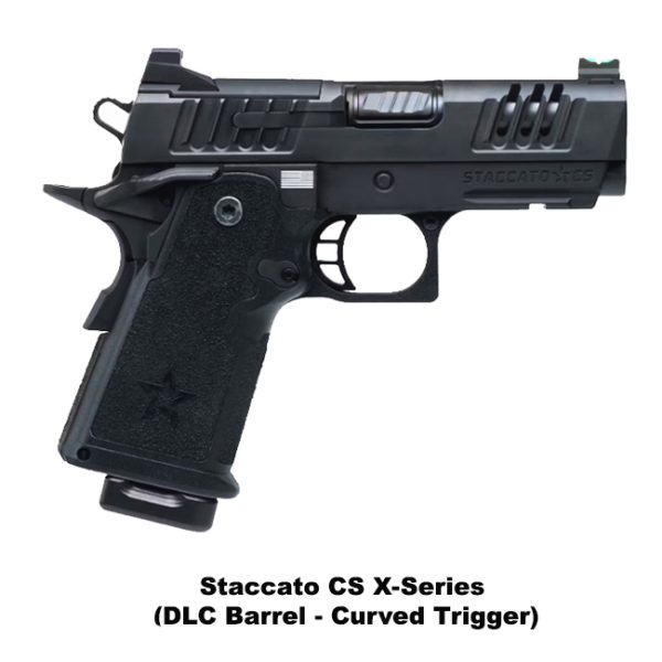 Staccato Cs Xseries, Staccato Cs With X Serrations, Staccato Cs Xseries For Sale, Dlc Barrel Curved Trigger, In Stock, On Sale Staccato14150100010201, Staccato 816781018437