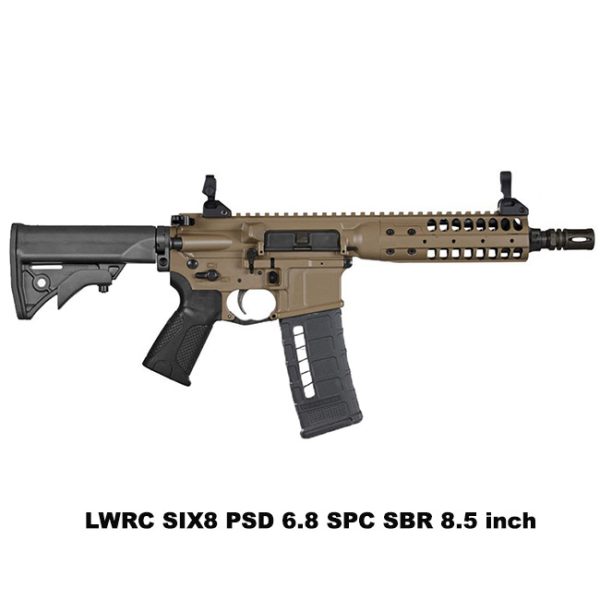 Lwrc Six8 Psd Fde, Lwrc Six8 Psd Fde Sbr, Lwrc 6.8 Spc Psd Fde, Fde, Lwrc Six8Psdrck8, Lwrc 859530005661, For Sale, In Stock, On Sale