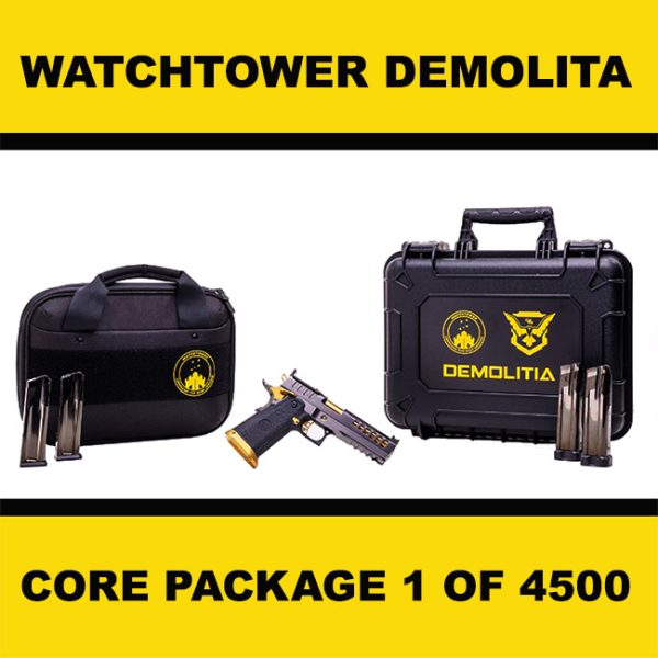 Watchtower Demolitia  Core Package, Watchtower Firearms Demolitia Core Package, Demolition Ranch 1911  2011 Pistol, Demolitia9Mm5Gold, 810085127291, For Sale, In Stock, On Sale