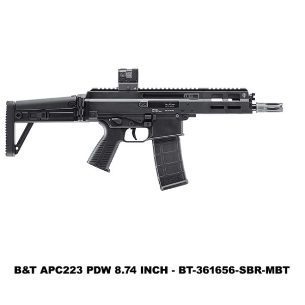 B&Amp;T Apc556, B&Amp;T Apc223, Sbr, Pdw, 10.3 Inch, Mbt Stock, Bt361656Sbrmbt, B&Amp;T 840225711455, For Sale, In Stock, On Sale