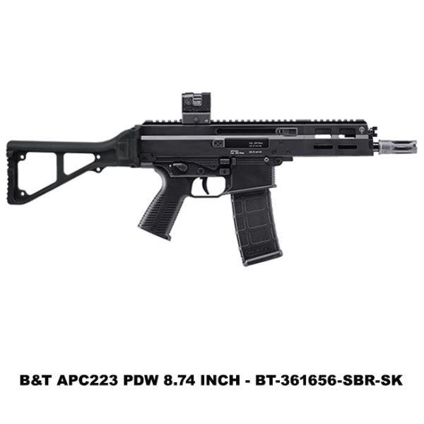 B&Amp;T Apc556, B&Amp;T Apc223, Sbr, Pdw, 8.74 Inch, Skeletonized Stock, Bt361656Sbrsk, For Sale, In Stock, On Sale