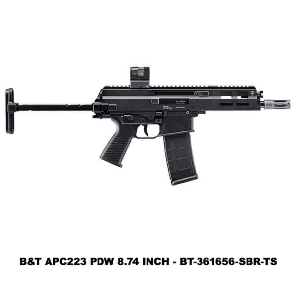 B&Amp;T Apc556, B&Amp;T Apc223, Sbr, Pdw, 8.74 Inch, Tele Stock, Bt361656Sbrts, For Sale, In Stock, On Sale