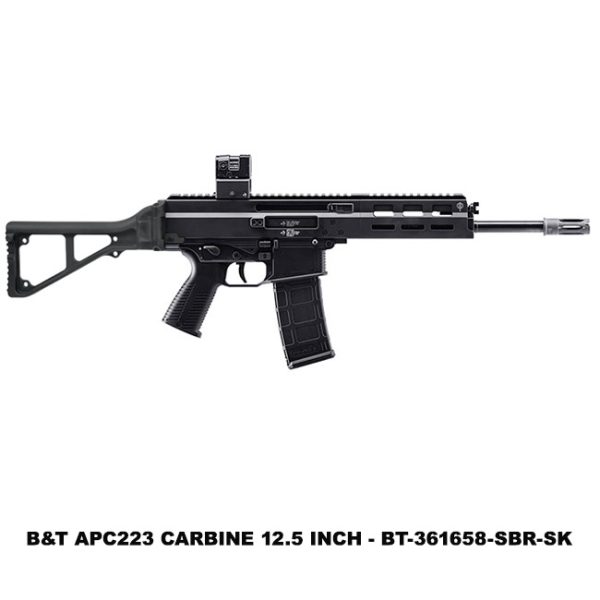 B&Amp;T Apc556, B&Amp;T Apc223, Sbr, Carbine, 12.5 Inch, Bt361658Sbrsk, Skeletonized Stock, For Sale, In Stock, On Sale