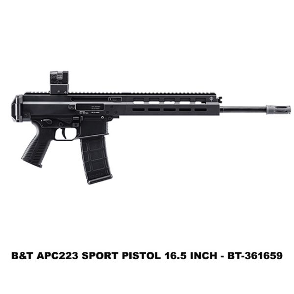 B&Amp;T Apc556, B&Amp;T Apc223 Sport Pistol, 16.5 Inch, Bt361659, B&Amp;T 840225713497, M4 Buffer Tube Adapter, For Sale, In Stock, On Sale