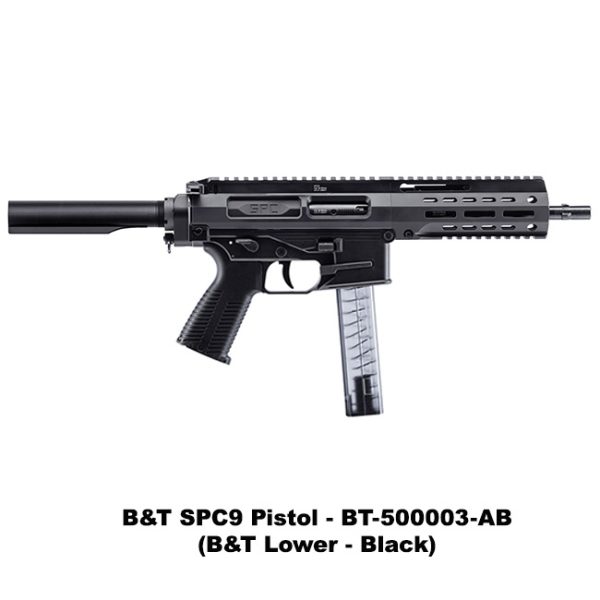 B&Amp;T Spc9, Pistol, B&Amp;T Spc9 Pistol, B&Amp;T Lower, Black, B&Amp;T Bt500003Ab, B&Amp;T 840225709186, For Sale, In Stock, On Sale