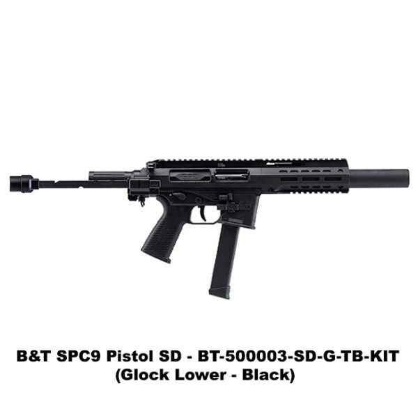 B&Amp;T Spc9, Pistol, B&Amp;T Spc9 Pistol, B&Amp;T Lower, Black, Tele Brace, B&Amp;T Bt500003Sdgtskit, B&Amp;T 840225709308, For Sale, In Stock, On Sale