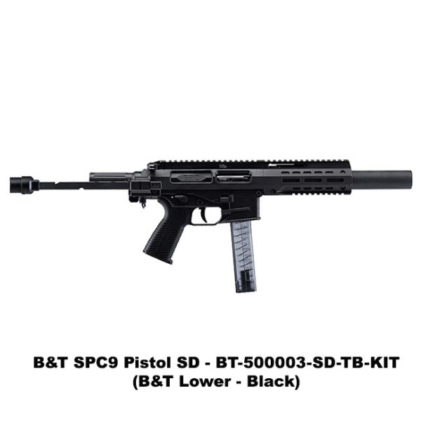 B&Amp;T Spc9, Pistol, B&Amp;T Spc9 Pistol, B&Amp;T Lower, Black, Tele Brace, B&Amp;T Bt500003Sdtskit, B&Amp;T 840225709315, For Sale, In Stock, On Sale