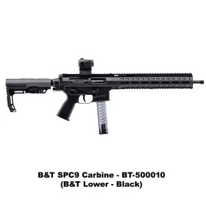 B&T SPC9 Carbine, SPC9 16IN, B&T Lower, Black, B&T BT-500010, B&T 840225707731, For Sale, in Stock, on Sale