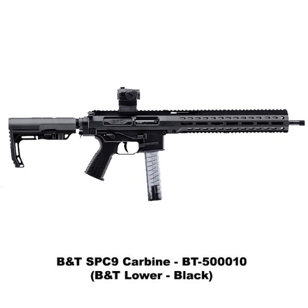 B&Amp;T Spc9 Carbine, Spc9 16In, B&Amp;T Lower, Black, B&Amp;T Bt500010, B&Amp;T 840225707731, For Sale, In Stock, On Sale