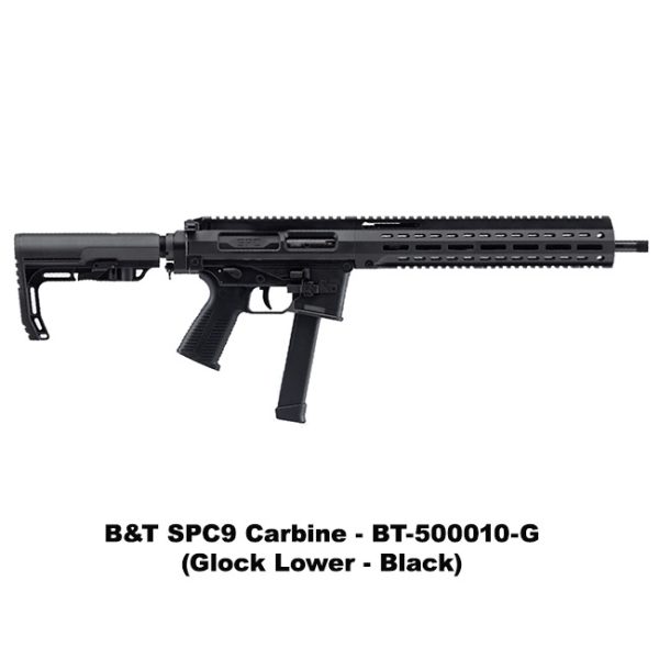 B&Amp;T Spc9 Carbine, Spc9 16In, B&Amp;T Lower, Black, B&Amp;T Bt500010G, B&Amp;T 840225707748, For Sale, In Stock, On Sale