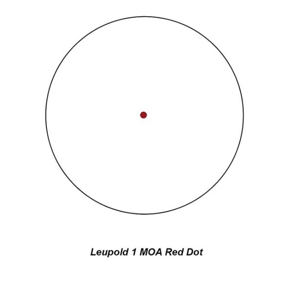 Leupold 1Moa Reticle 650