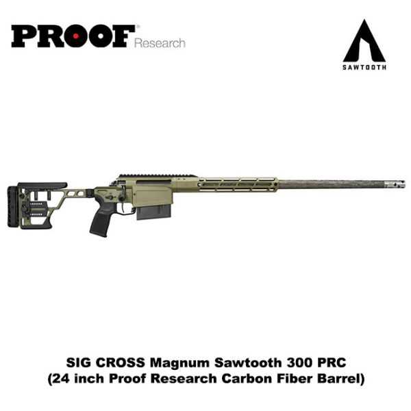 Sig Cross Magnum Sawtooth, 300 Prc, Sig Cross 300 Prc, Crossmag300Prc24Bsaw, Sig 798681700769, For Sale, In Stock, On Sale