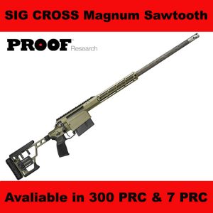 SIG CROSS Magnum Sawtooth, SIG Cross Magnum, 300 PRC, 7 PRC, CROSS-MAG-300PRC-24B-SAW, CROSS-MAG-7PRC-24B-SAW, SIG 798681700783 SIG 798681700769, For Sale, in Stock, on Sale