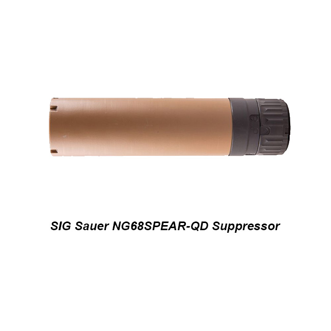 Sig Sauer Ng68Spearqd Suppressor, Sig Ng68Spearqd, Sig 798681701513, In Stock, On Sale