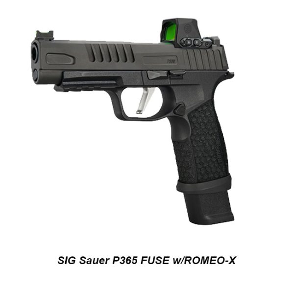 Sig Sauer P365 Fuse W/Romeox, Sig P365 Fuse With Optic, Sig Fuse With Optic, Sig 365Xf9Bforxx, Sig 798681698745, For Sale, In Stock, On Sale