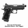 Staccato CS Threaded Barrel, Staccato CS with Threaded Barrel, Stainless Barrel, Flat Trigger, Staccato 14-1501-000212, Staccato 816781018871, For Sale, on Sale, in Stock