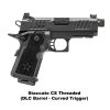 Staccato CS Threaded Barrel, Staccato CS with Threaded Barrel, DLC Barrel, Curved Trigger, Staccato 14-1501-000302, Staccato 816781018895, For Sale, on Sale, in Stock