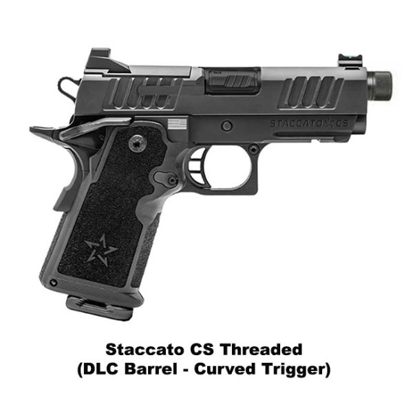 Staccato Cs Threaded Barrel, Staccato Cs With Threaded Barrel, Dlc Barrel, Curved Trigger, Staccato 141501000302, Staccato 816781018895, For Sale, On Sale, In Stock