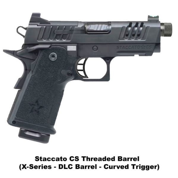 Staccato Cs Threaded Barrel, Staccato Cs Xseries With Threaded Barrel, Dlc Barrel, Curved Trigger, Staccato 14150100030201, Staccato 816781018901, For Sale, On Sale, In Stock