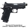 Staccato CS Threaded Barrel, Staccato CS X-Series with Threaded Barrel, Stainless Barrel, Flat Trigger, Staccato 14-1501-000212-01, Staccato 816781018888, For Sale, on Sale, in Stock