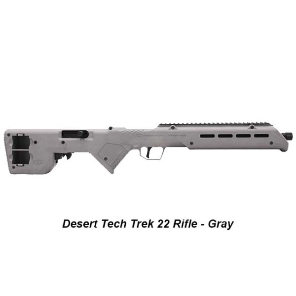 Desert Tech Trek 22 Rifle  Gray, Trkrf2218Gry