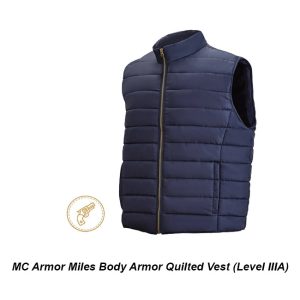 MC Armor Miles Body Armor Quilted Vest (Level IIIA) for Sale, in Stock, on Sale