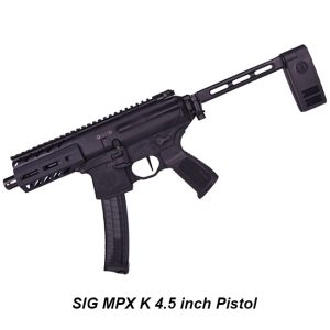 SIG MPX K 4.5 inch Pistol, PMPX-4B-9-35, 798681666744, for Sale, in Stock, on Sale