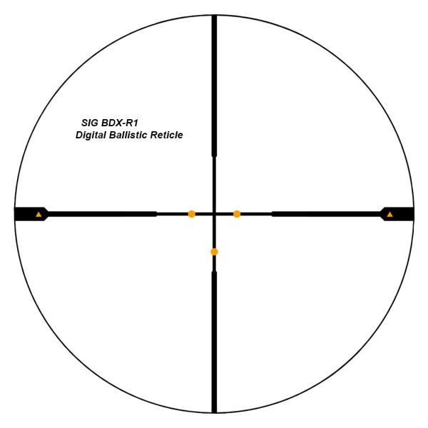 Sig Bdxr1 Digital Ballistic Reticle