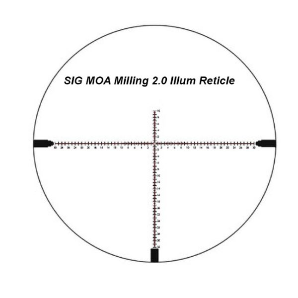 Sig Moa Milling 2.0 Illum Reticle