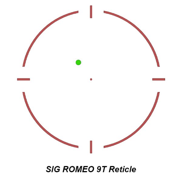 Sig Romeo 9T Reticle