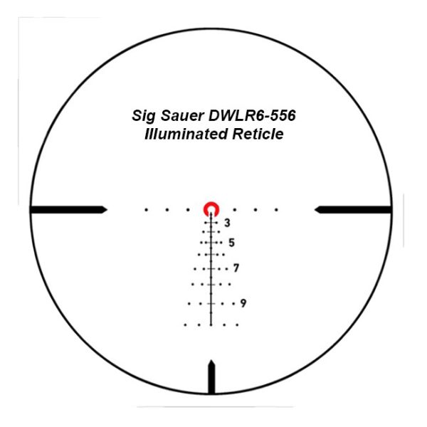 Sig Sauer Dwlr6556 Illuminated Reticle