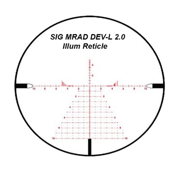 Sig Mrad Devl 2.0 Illum Reticle