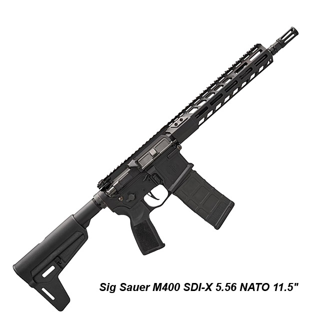 Sig Sauer M400 SdiX 5.56 Nato 11.5&Quot;, Pm400Sdi11BBlk, 798681698967, For Sale, In Stock, On Sale