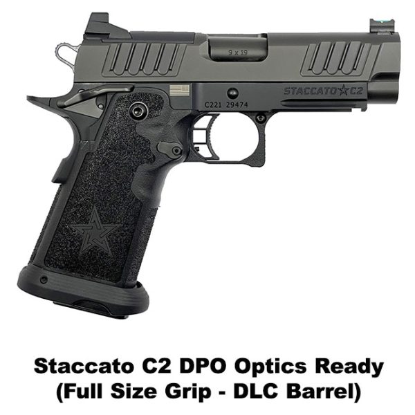 Staccato C2 Dpo, Full Size Grip, Staccato 121101000103, 816781019113, For Sale, In Stock, On Sale