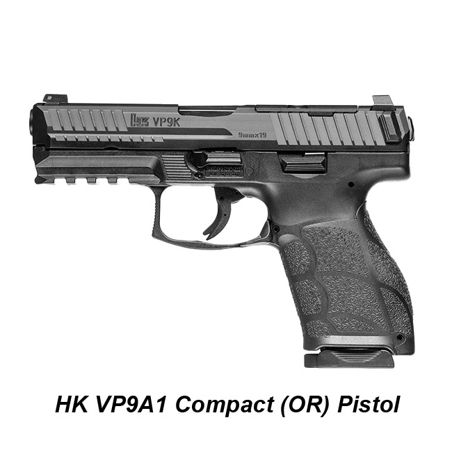 Hk Vp9A1 Compact (Or) Pistol, 81001057, 642230268852, For Sale, In Stock, On Sale