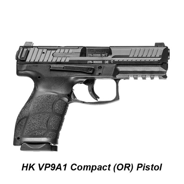 Hk Vp9A1 Compact (Or) Pistol, 81001058, 672230268869, For Sale, In Stock, On Sale