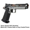 Taran Tactical 2011 Punisher Black Coated Slide w/ Gray Coated Frame